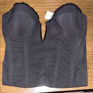 Dominique Black Lace Bandeau